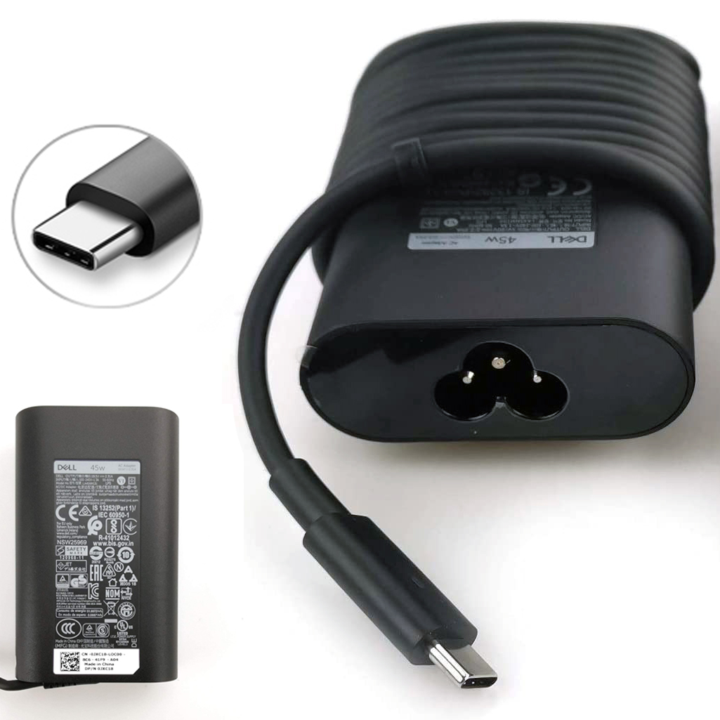 Dell USB-C 45W Laptop AC Adapter Charger - Buy Karlo