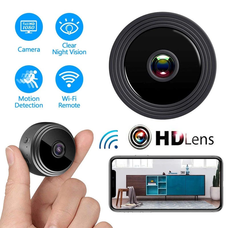 New A9 1080p Hd 2mp Wifi Mini Camera With PIXLINK IPC App