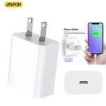 aspor_a801_new_20w_fast_charging_us_pin_quick_charge_for_mobile_phone