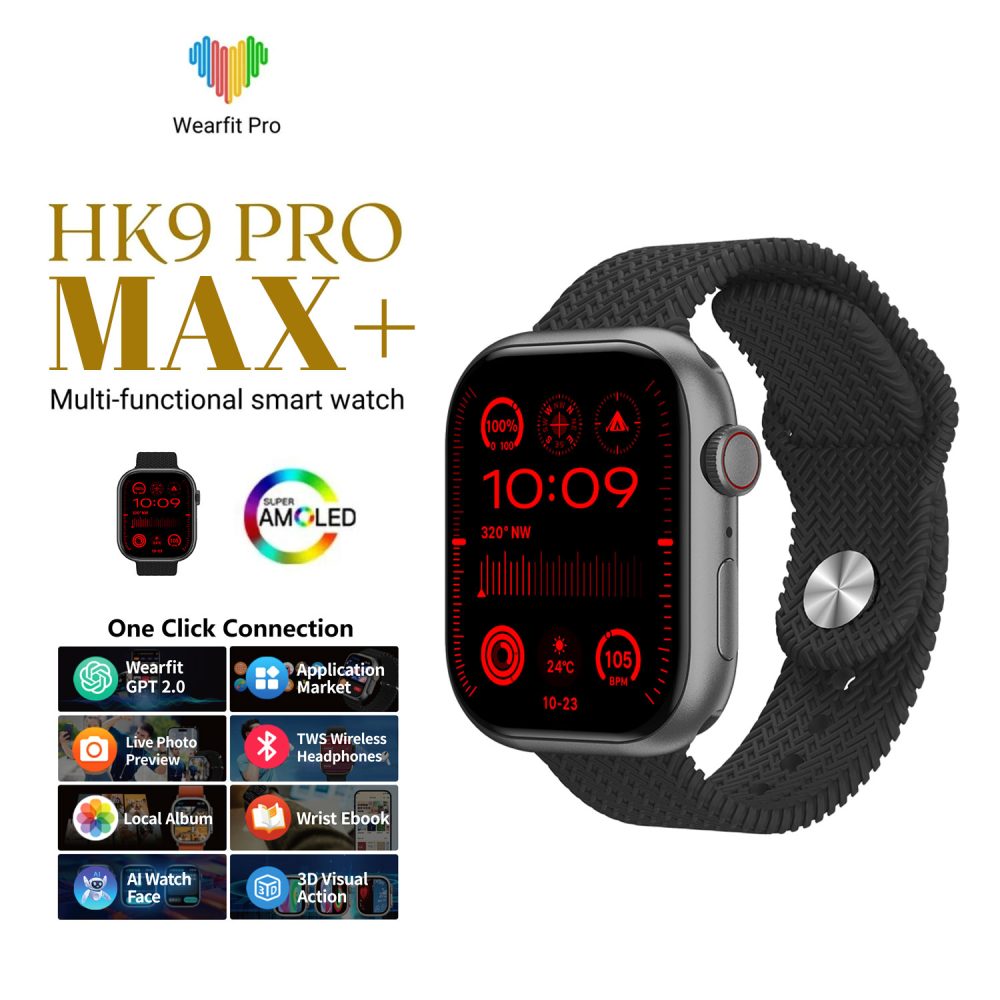 hk9_pro_max_smartwatch_202_amoled_screen_1gb_rom_support_local_music_tws_connection_black