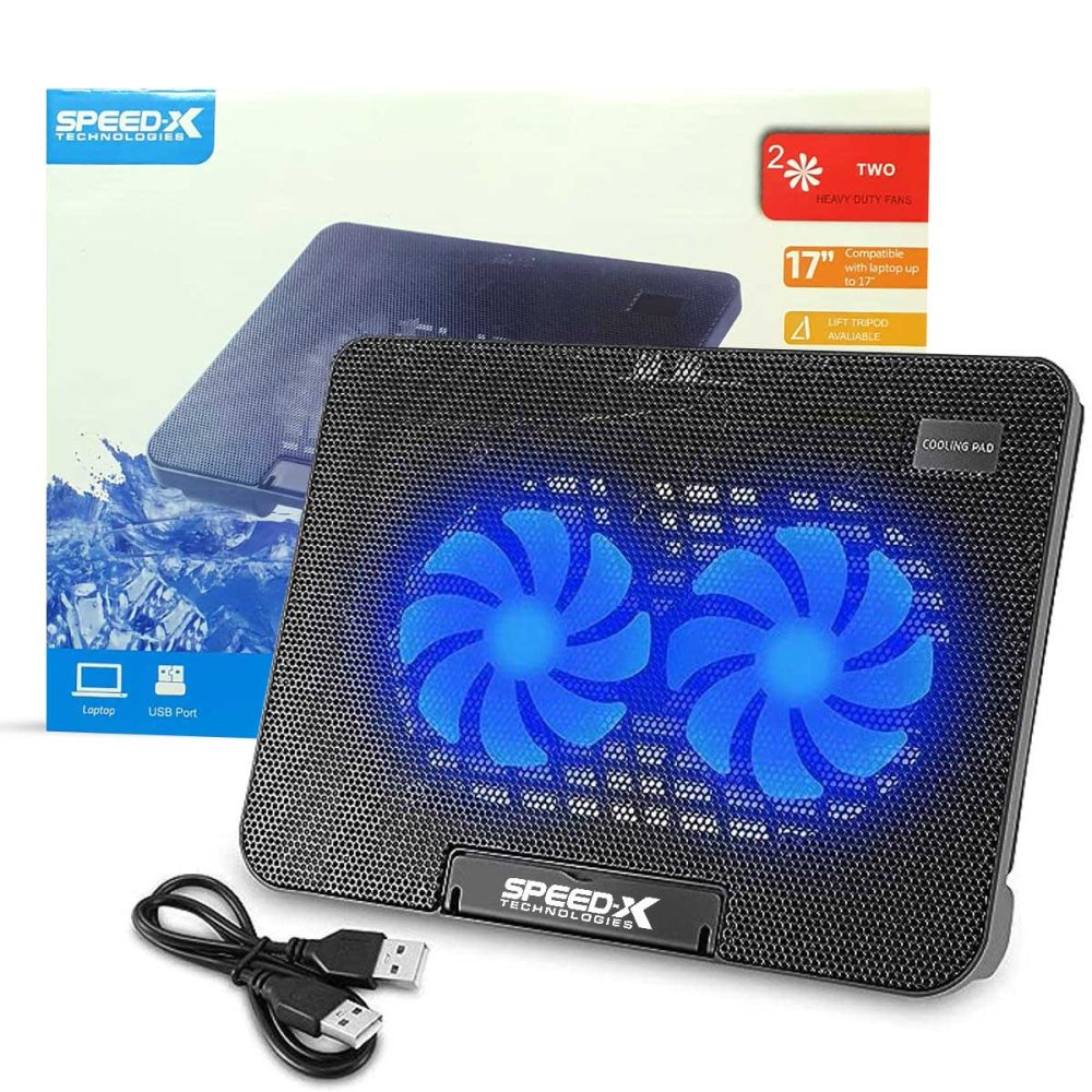 speed-x_n99_2_fan_cooling_pad_wiht_two_usb_and_light