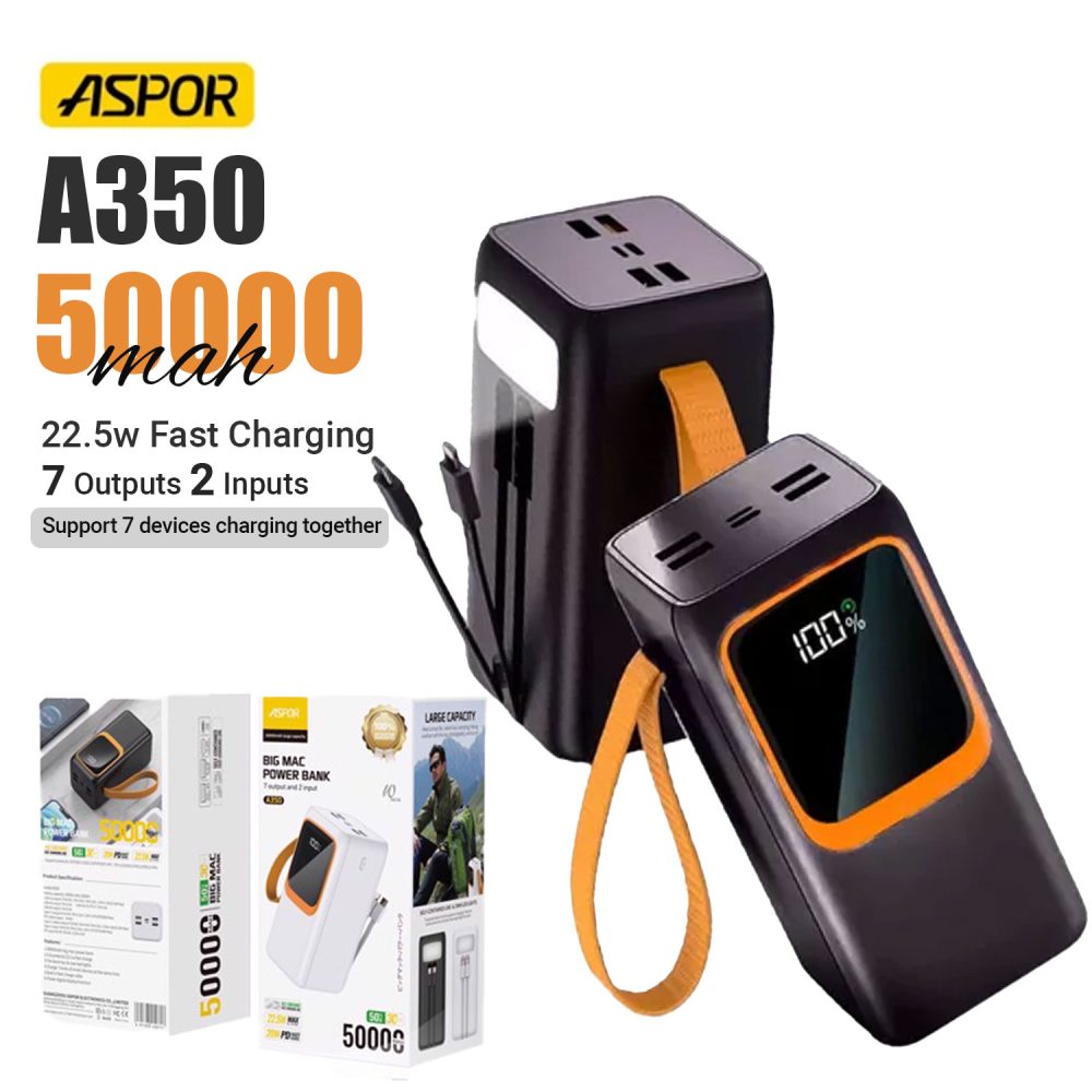 aspor_a350_225w_50000mah_fast_charging_type-c_micro_ios_7_output_with_built-in_flashlight_power_bank