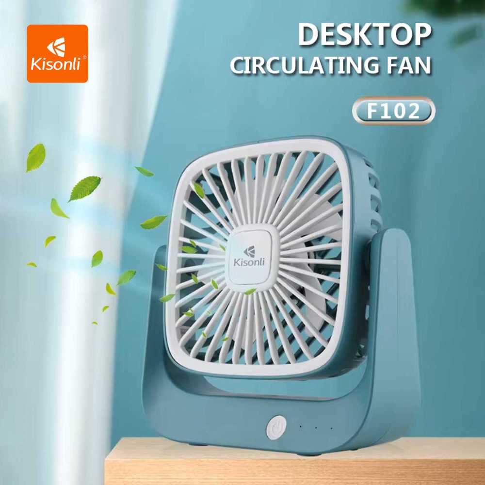 kisonli_f102_portable_desktop_silence_fan_rechargeable
