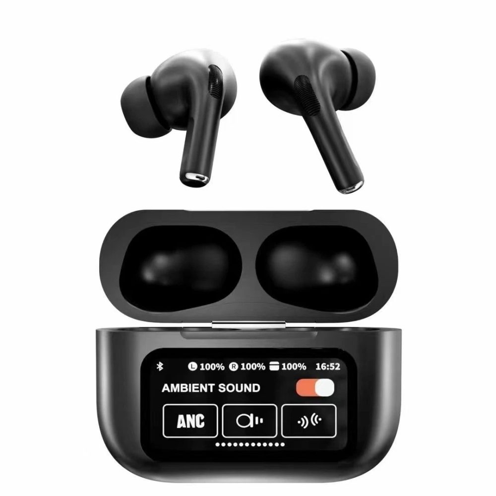 black_new_a9_pro_apple_airpods_ancenc_zhongkelqnxun_touch_control_bt_54_earbuds