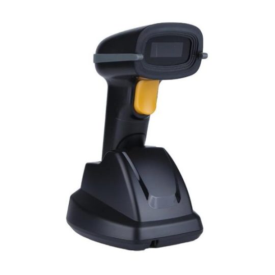 WIRELESS 2.4GHZ BARCODE SCANNER 1D/2D QR CODE WITH CHARGING DOCK